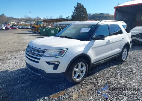 2018 Ford Explorer Xlt from USA, damaged, VIN 1FM5K7D82JGA04953